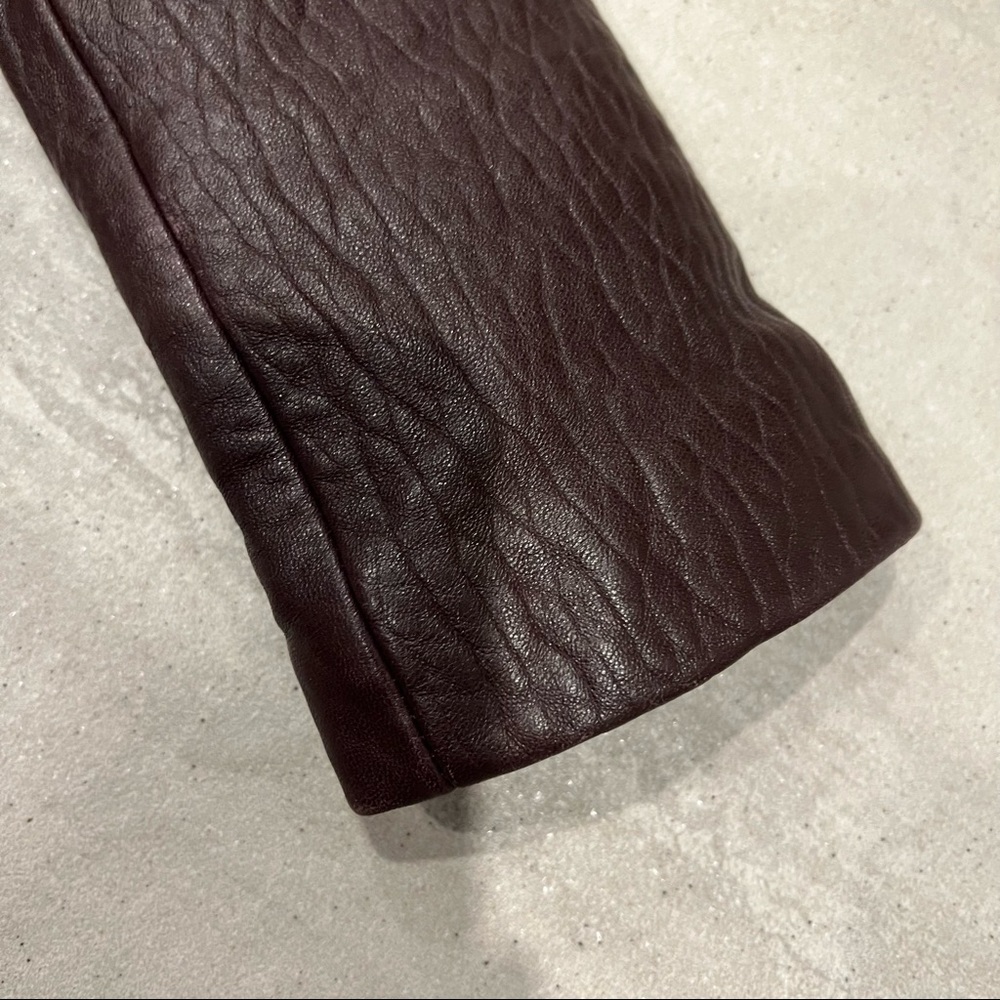 Aritzia Mackage Rumer Jacket Merlot Size XS - Picture 9 of 11